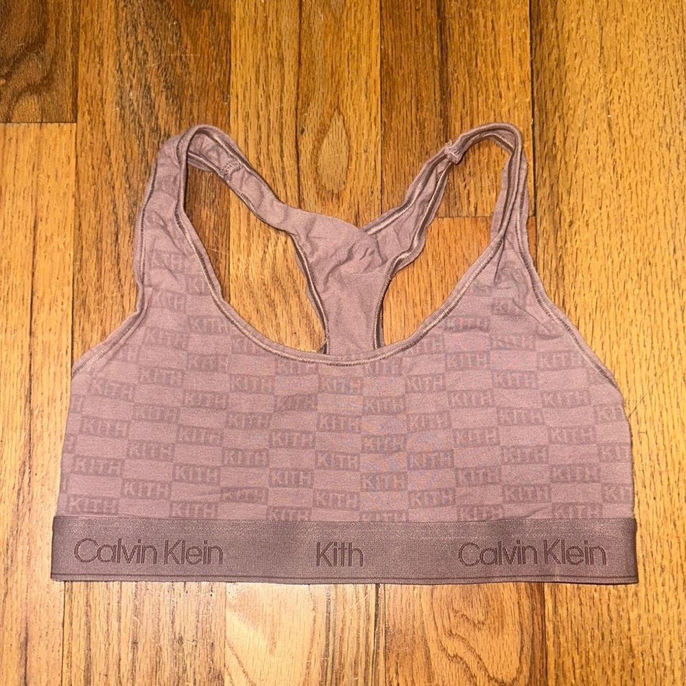 Kith x Calvin Klein sports bra - mauve